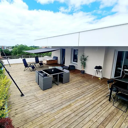 Daire De 4 Avec Terrasse De 150 M2 Et Parking Prive Toulouse